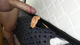 Fuckin my Strap-on - trying this new Pussy sharomestone - BussyHunter.com