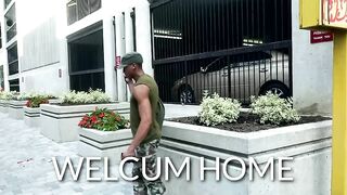 Military Hunk Fucks Latino in Ass Next Door Studios