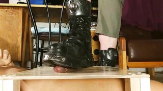 Erotic cock stomping with New Rock boots HD Beth Kinky - Amateur Gay Porno