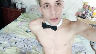 Latino Guy has Fun in Front of the Camera and Throws Cum Part 3 kissmydick - BussyHunter.com