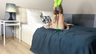 Jerking Cock with Pornhub Socks and Sniffing Panties Falcon Al - BussyHunter.com