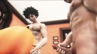 Hero's Halloween 2022 - Pumpkin Pie - Kacchan x Deku - my Hero Academia 3D Animation Parody Llama Del Geh - BussyHunter.com