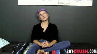 Fairy Skyler Williams talks about his sexual experiences Boy Crush - Amateur Gay Porno