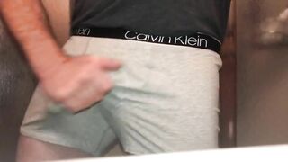 Cumming and Pissing in my Underwear, then Cumming again right after because I was so Horny Jetsfan1983 - BussyHunter.com