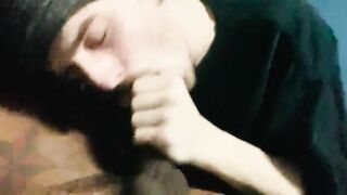 Stoner Twink Sucks Straight Dealers Cock RyAndAlex - BussyHunter.com