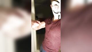 Quattro4fans Anonymous Mask 20cm 8inch Cock Hot Young Muscle Stud Milking it Cumming Onlyfans Video quattro4fans - BussyHunter.com