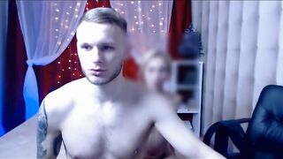 Fucked a Blonde and Cum on her Face Kaleb Blake1 - BussyHunter.com