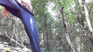 Long piss in the forest. Outdoor pissing KyleBern - Amateur Gay Porno