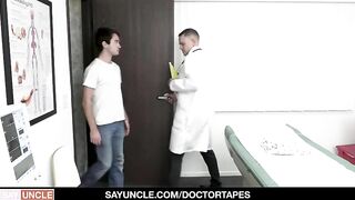 DoctorTapes - Gay Boy Vists the Doctor to get help with his Erection SeeBussy.com