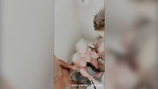 Shower Problems Turn in Orgy welcome in Real Life of BBC Joss Lescaf Joss Lescaf - BussyHunter.com