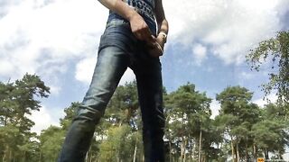 It's horny to piss in public - piss compilation smellmydick - Amateur Gay Porno