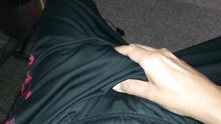 Edging in Sweats and Shorts Ends with Huge Cumshot nmctstud - BussyHunter.com
