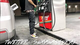 Gas Station Sag 2 - SexySaggerYo sexysaggeryo - BussyHunter.com