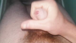 Making my soft cock hard and wet until I cum