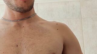 ASMR Shaving my Chest and Nipples sharomestone - BussyHunter.com