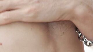 ASMR Shaving my Chest and Nipples sharomestone - BussyHunter.com