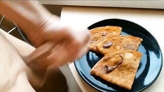 'crepes with Cream' - Cuming on Food KOZZYPRODUCTION - BussyHunter.com