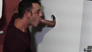 I said 'put your Cock right Here' through Glory Hole Pride Studios - BussyHunter.com