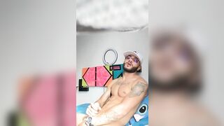 Big Cumshot from Liam a Beautiful Colombian Latino Men LiamGaell - BussyHunter.com