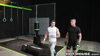 Sebastian Kross Fucks Hard at Gym Hot House - BussyHunter.com