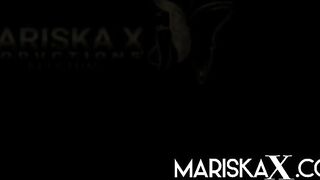 MARISKAX Latina Mariska has her Ass Stretched by a BBC Mariska X - BussyHunter.com