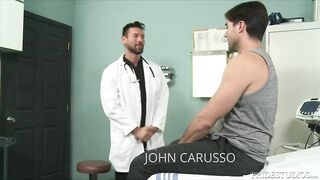 Latin Doctor Helps Patient with his Dick Pride Studios - BussyHunter.com