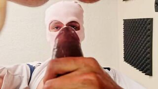 ASMR Noisy Fuck with Daddy Hairy Ass Moaning with Pleasure Filling his Hole with Cum Gay Sex Barebac MoistParadise - BussyHunter.com