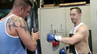 Workout Buddy Eats Ass and Tops Hunk Pride Studios - BussyHunter.com