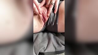 POV getting High while getting a Footjob, Nice Cumshot on her Pussy Gets Cleaned up with my Mouth Jetsfan1983 - BussyHunter.com