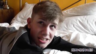 2 Rude Chav BIG Dicked Nike 18 19yr Teens 'fresh off the Estate' Deep Cum Flooded - BussyHunter.com