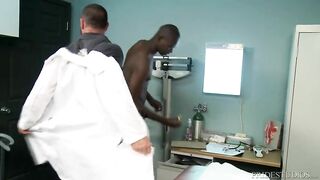 Scary Str8 Big Black Dick Visits his Doctor Pride Studios - BussyHunter.com