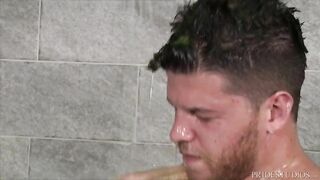 Ashton McKay & Jay Donahue Shower Fuck Pride Studios - BussyHunter.com