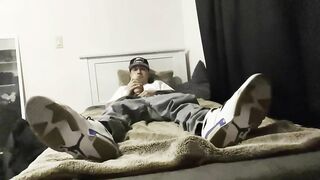 Chillin and Sagging in Bed while I Fuck my Toy - SexySaggerYo sexysaggeryo - BussyHunter.com