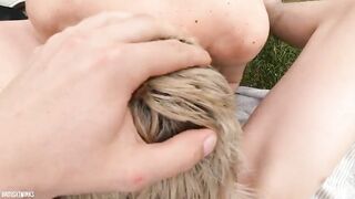 Perfect Twink Boy Receives my Monster Dick & Cumshot on Cliff Top; Rough Bareback Anal - Public POV BritishTwinks - BussyHunter.com