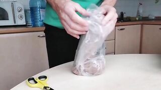 Unboxing and Testing 25x8 Cm Monster Dildo Gape Game - BussyHunter.com