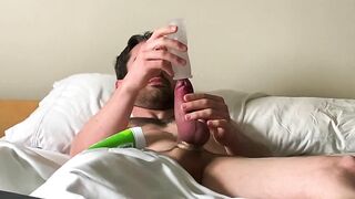 Jerk off with three Cock Rings (camera 2) [remastered] homeskoolpromking - BussyHunter.com