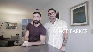 Muscle Daddy Dominates Hairy Pup on his Birthday - Pride Studios - BussyHunter.com