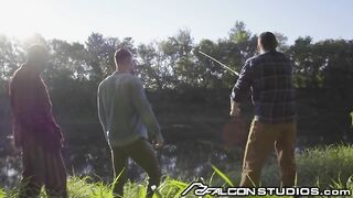 Bored Fishermen Play with their own Meat Poles - Falcon Studios - BussyHunter.com