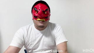 Japanese Chubby Man Ejaculates in Large Quantities using a Massage Gun tengu man - BussyHunter.com