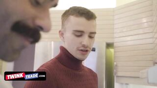 Twink Trade - Naughty Teen Twinks help their Stepdads with the Thanksgiving Dinner and Boner Twink Trade - BussyHunter.com