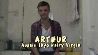 Virgin Aussie Hairy Teen Arthur's Massive Hung Cock Explosive Cum Eating Australian Amateurs Do It - BussyHunter.com