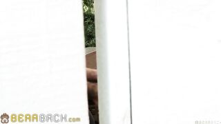 Bearback - Uncut Bear with Luscious Beard Fucks College Jock next Door Pride Studios - BussyHunter.com