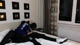 3 Guys in Sportswear Fucking Hard Falcon Al - BussyHunter.com