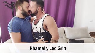 Leo Grin and Khamel Amhad for the first time - BussyHunter.com