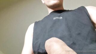 Connor Peters - Self Sucking my hard wet dick after the gym