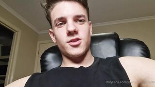 Connor Peters - Self Sucking my hard wet dick after the gym