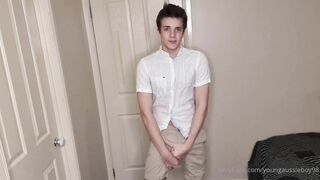 Connor Peters - Watch me play with this dildo and tell you how much i want to be fucked