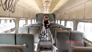 Mr BumBum Brazil Fucked RAW In Train