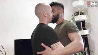 Inked machos fucking hard and raw JUSTINJETTXXX - homemade at BussyHunter.com