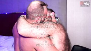 Part 1 BIGGGGGEST FIVE Guys ORGY is Here !!! MagicMikeHung1